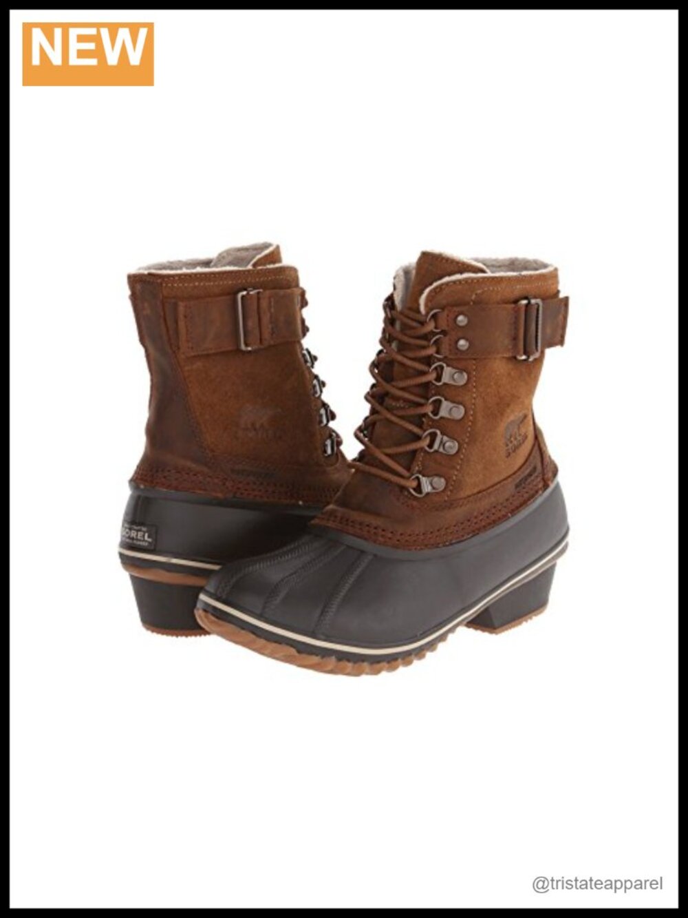 Sorel Winter Fancy Lace II Mid-Calf Snow Boots Waterproof Suede